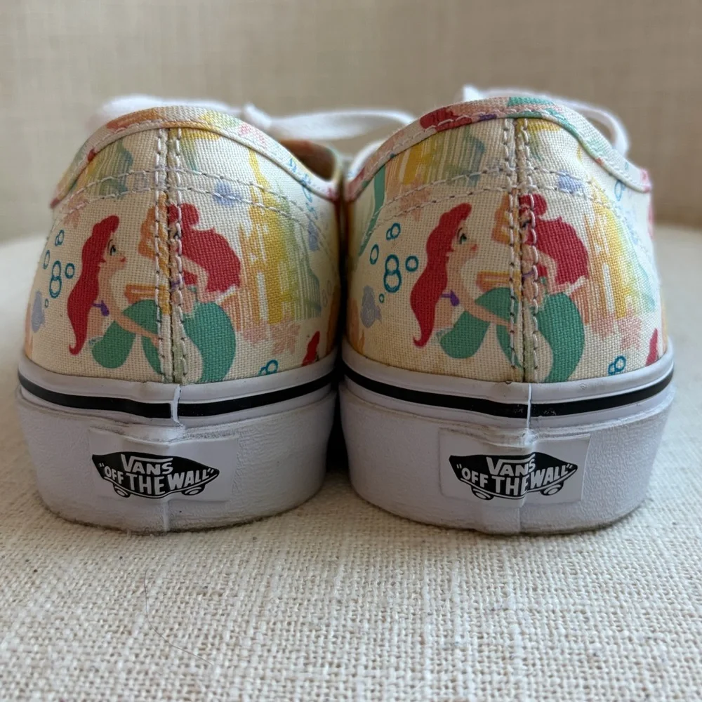 Vans x Disney The Little Mermaid Ariel Sneakers 2015 Limited Release Size 9 - Picture 7 of 10
